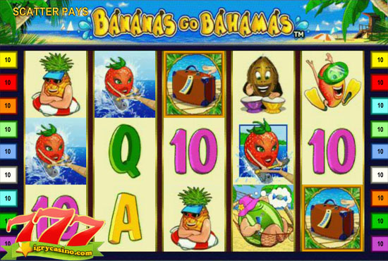 бананы едут на багамы игровой автомат